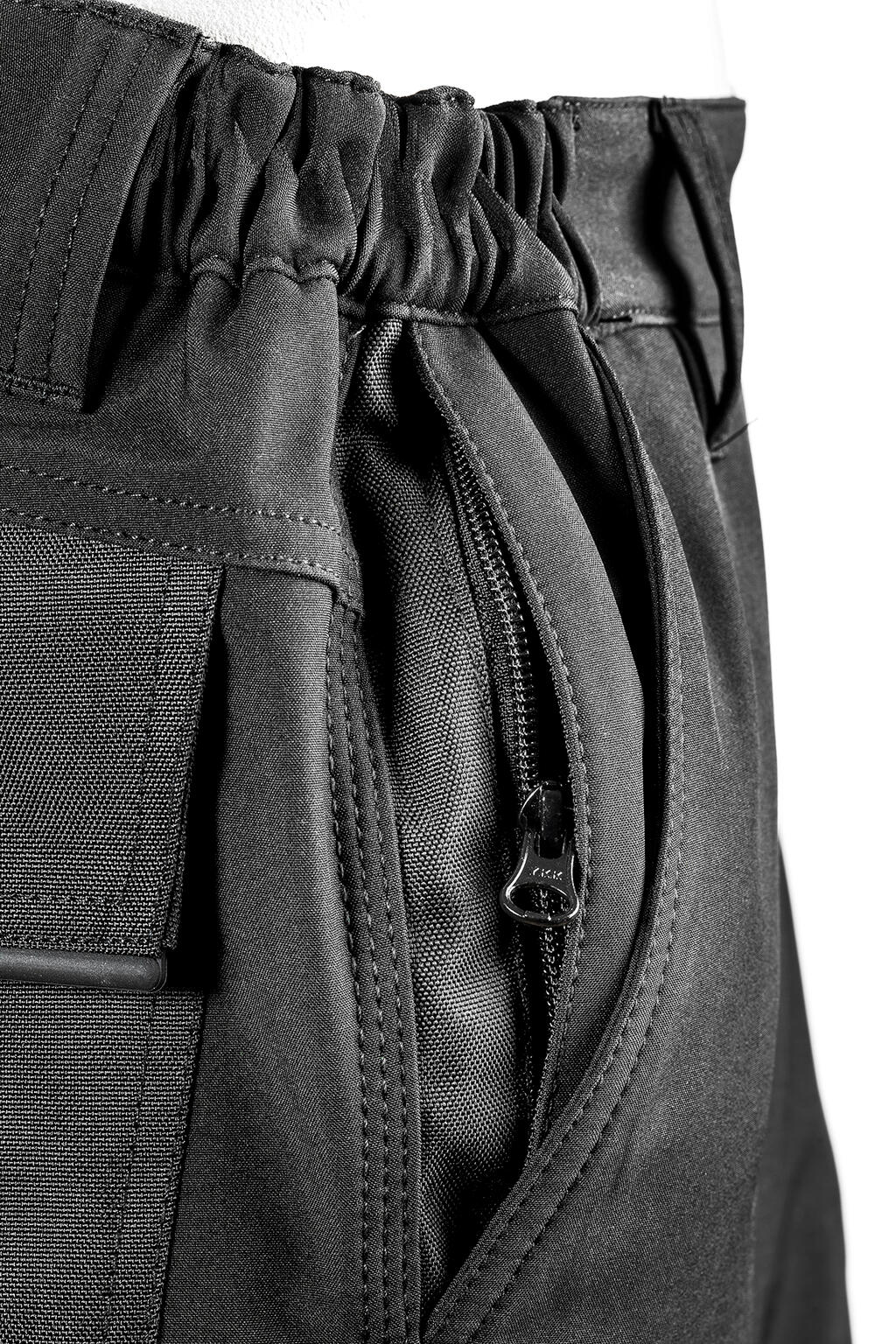 Slim Softshell Work Trousers in Farbe Black