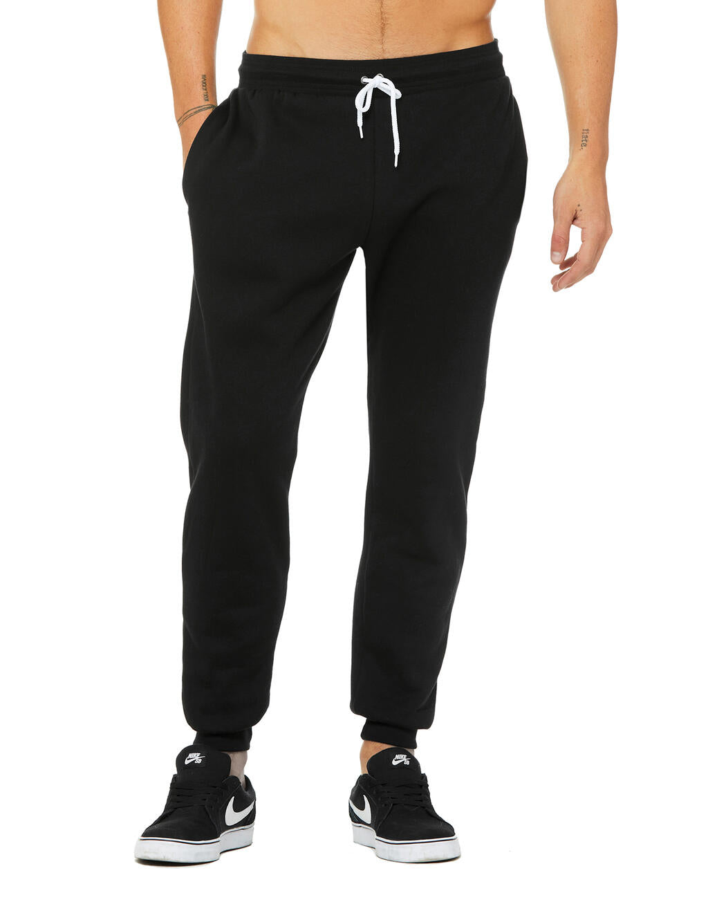 Unisex Jogger Sweatpants in Farbe Black