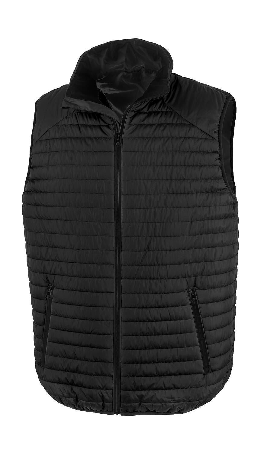 Thermoquilt Gilet in Farbe Black/Black