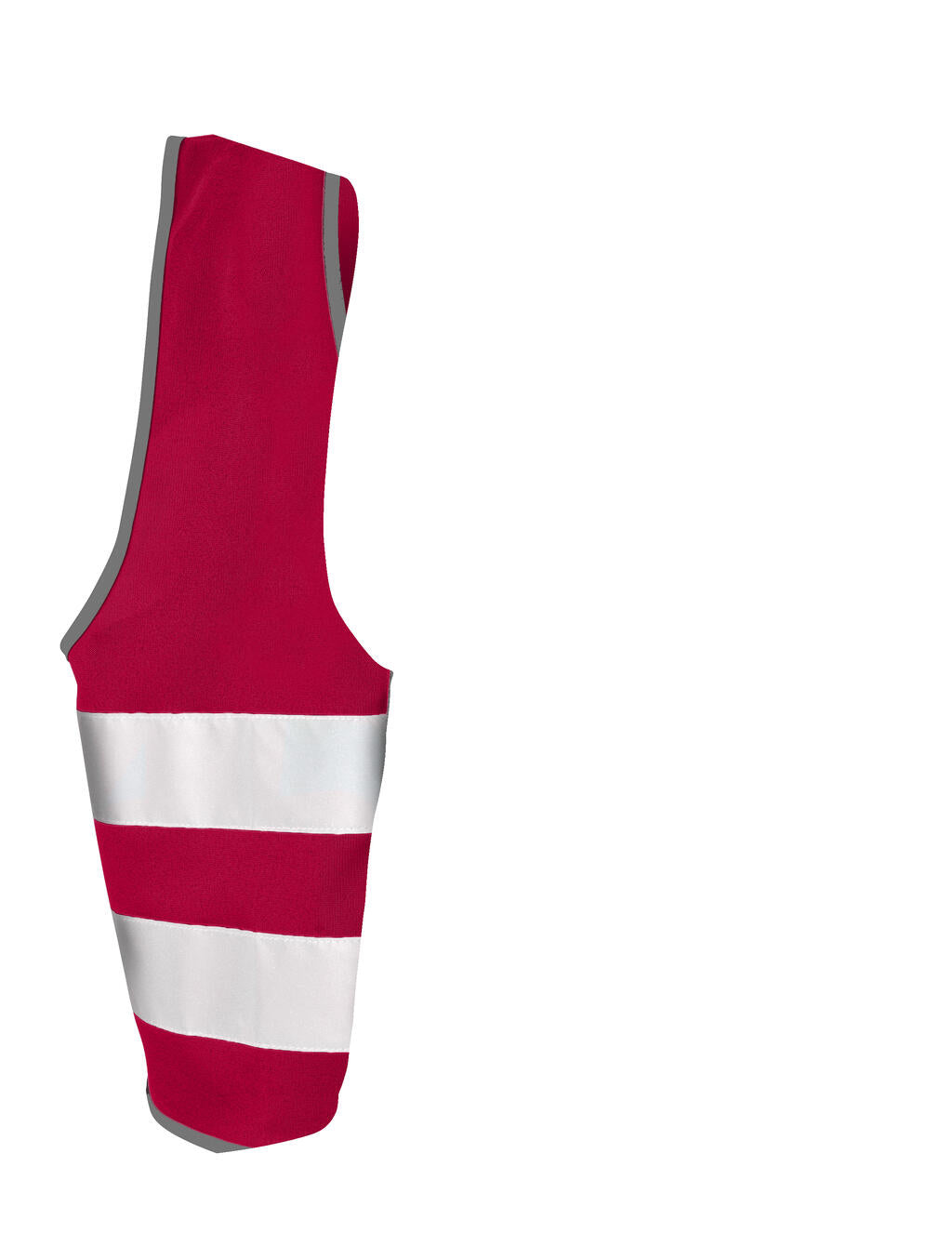 Junior Enhanced Visibility Vest in Farbe Burgundy