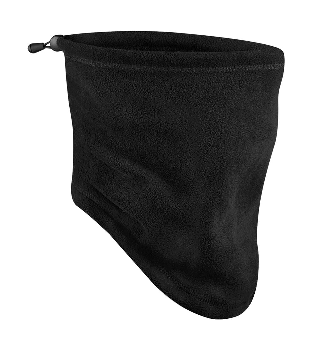 Recycled Fleece Snood in Farbe Black