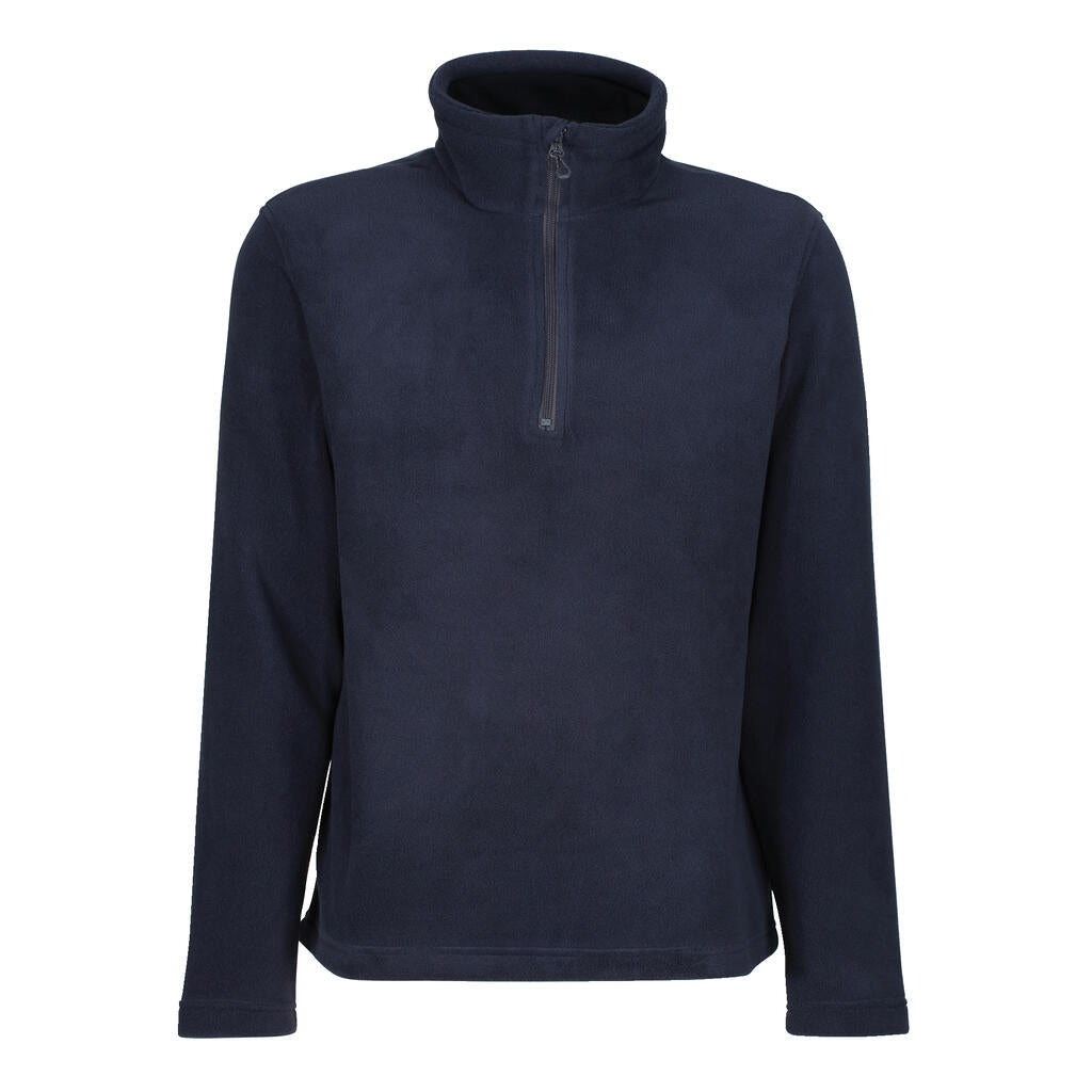 Honestly Made Recycled Half Zip Fleece in Farbe Navy