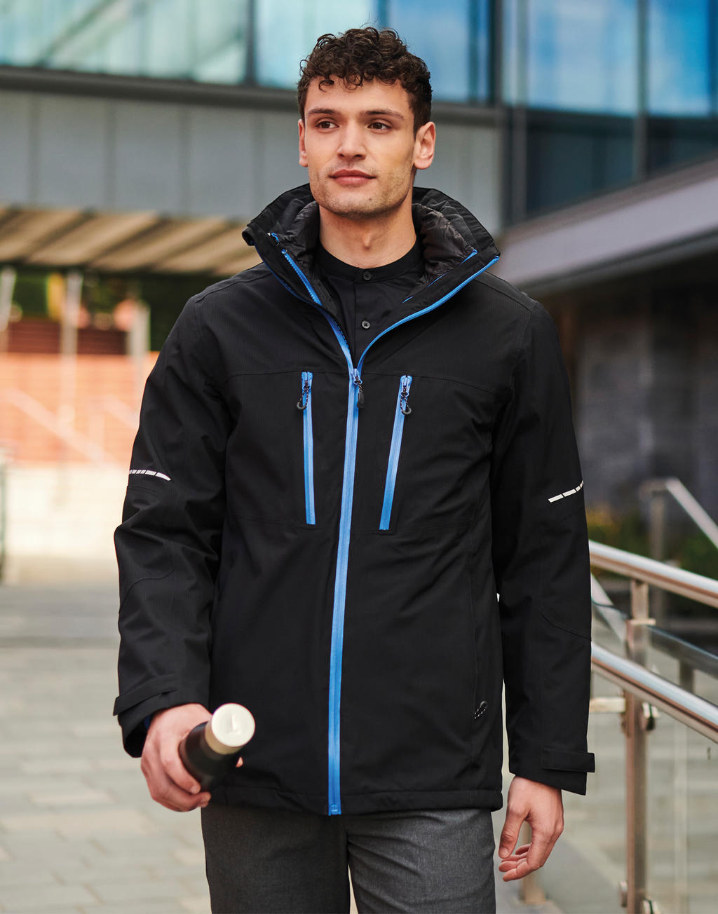 X-Pro Evader III 3 in1 Jacket in Farbe Black/Oxford Blue