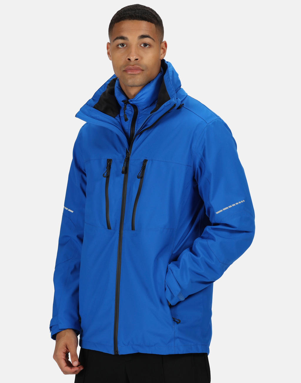 X-Pro Evader III 3 in1 Jacket in Farbe Black/Oxford Blue