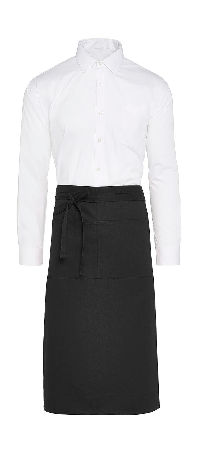 ROME - Medium Length Bistro Apron with Pocket - ShirtStore