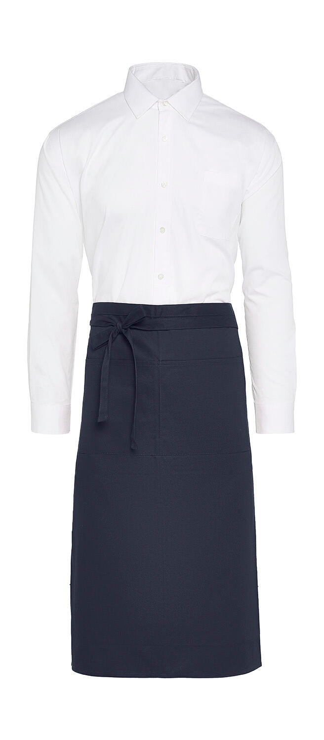 ROME - Medium Length Bistro Apron with Pocket - ShirtStore