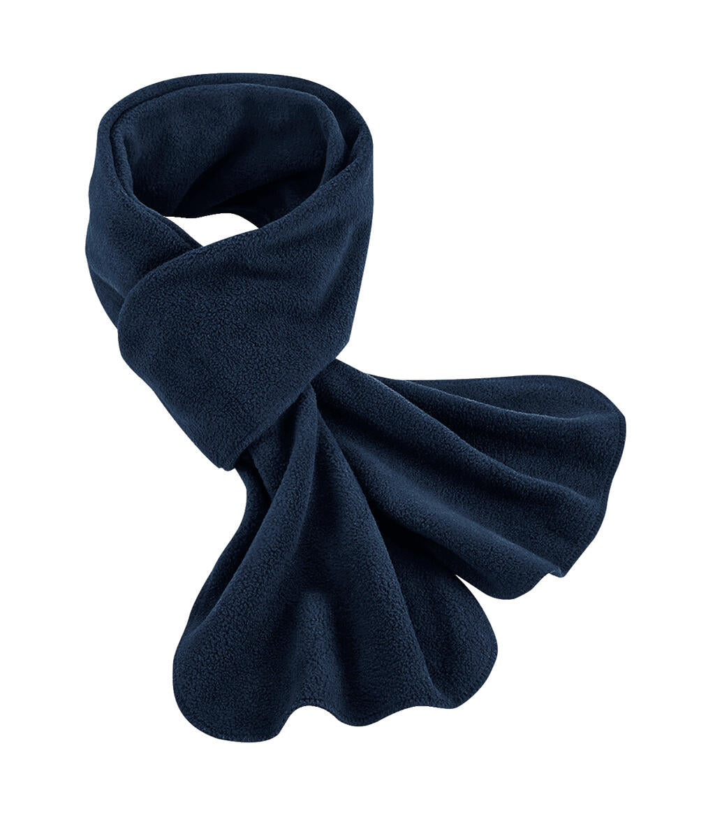 Recycled Fleece Scarf in Farbe French Navy