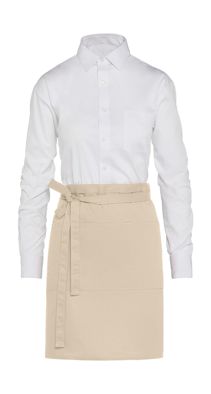 BRUSSELS - Short Bistro Apron with Pocket - ShirtStore
