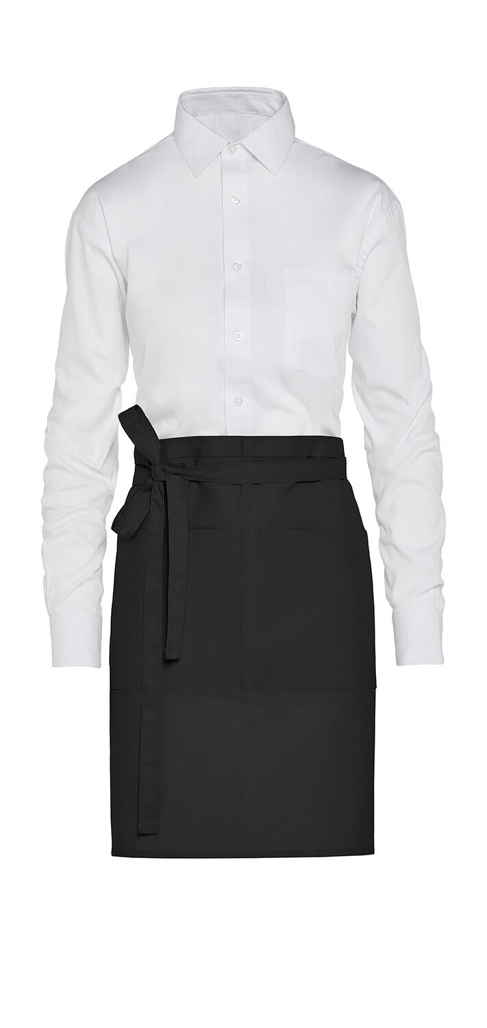 BRUSSELS - Short Recycled Bistro Apron with Pocket - ShirtStore
