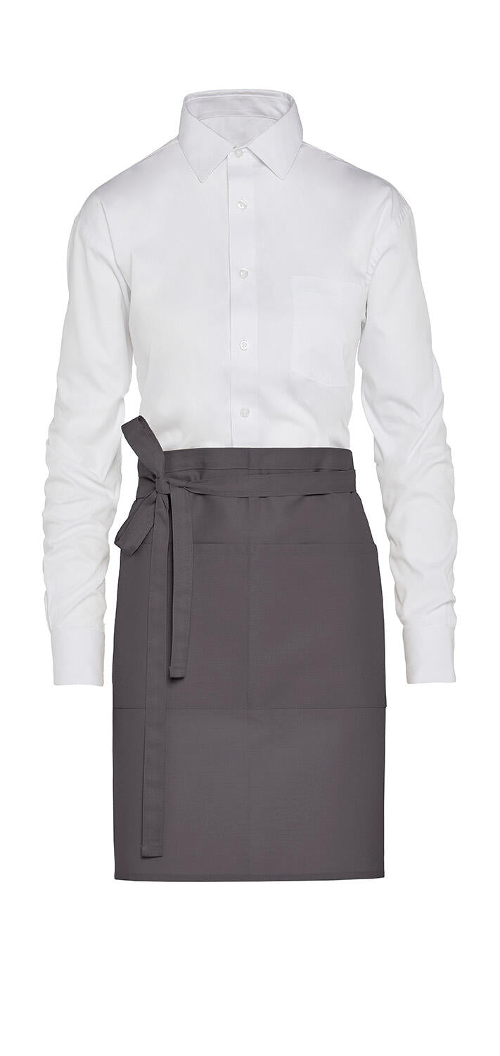 BRUSSELS - Short Recycled Bistro Apron with Pocket - ShirtStore