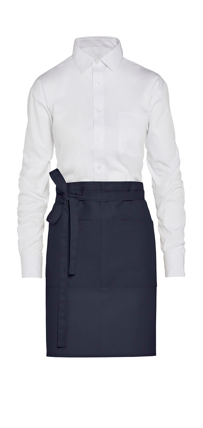 BRUSSELS - Short Recycled Bistro Apron with Pocket - ShirtStore
