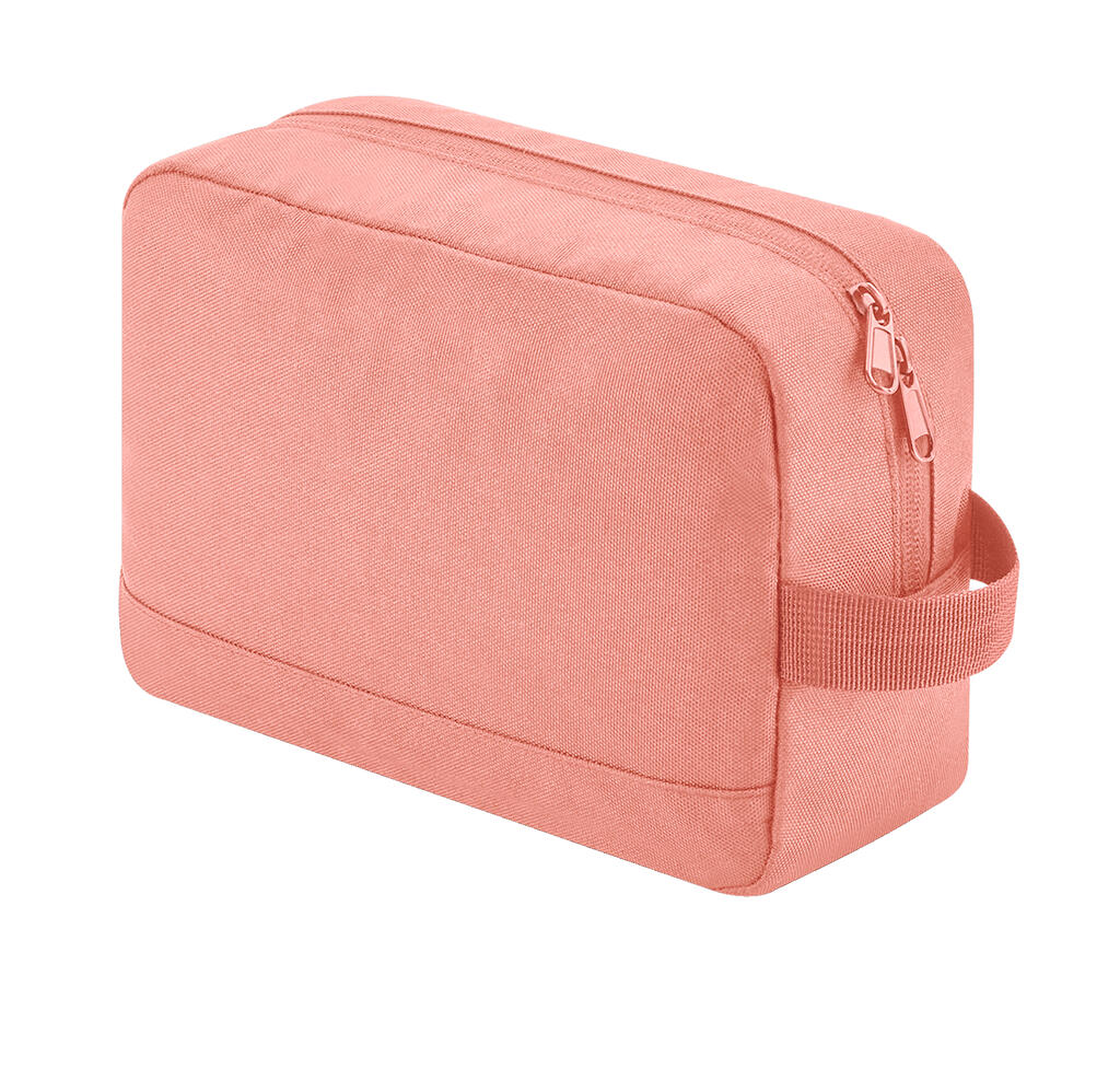 Recycled Essentials Wash Bag in Farbe Blush Pink
