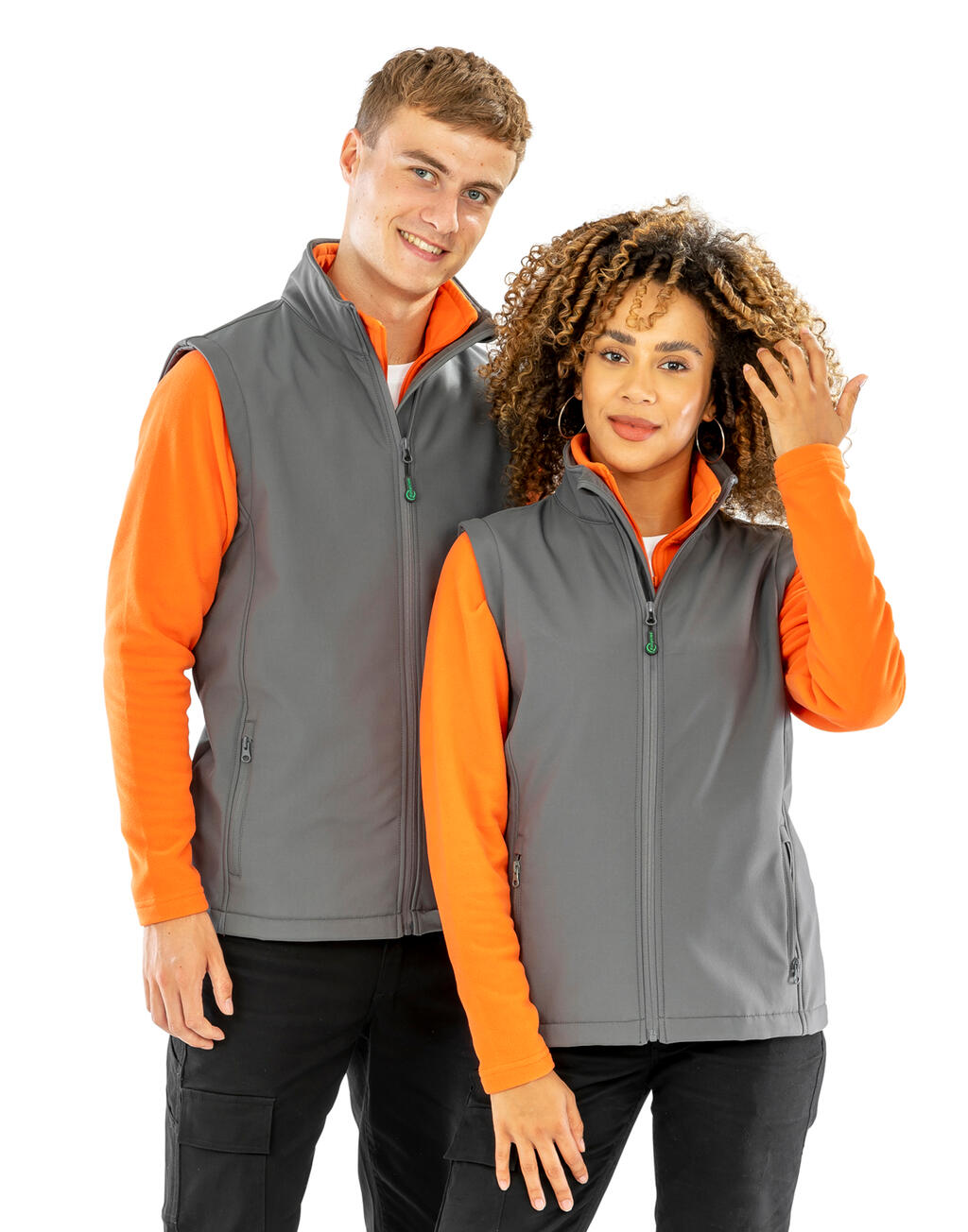 Men's Recycled 2-Layer Printable Softshell B/W - ShirtStore