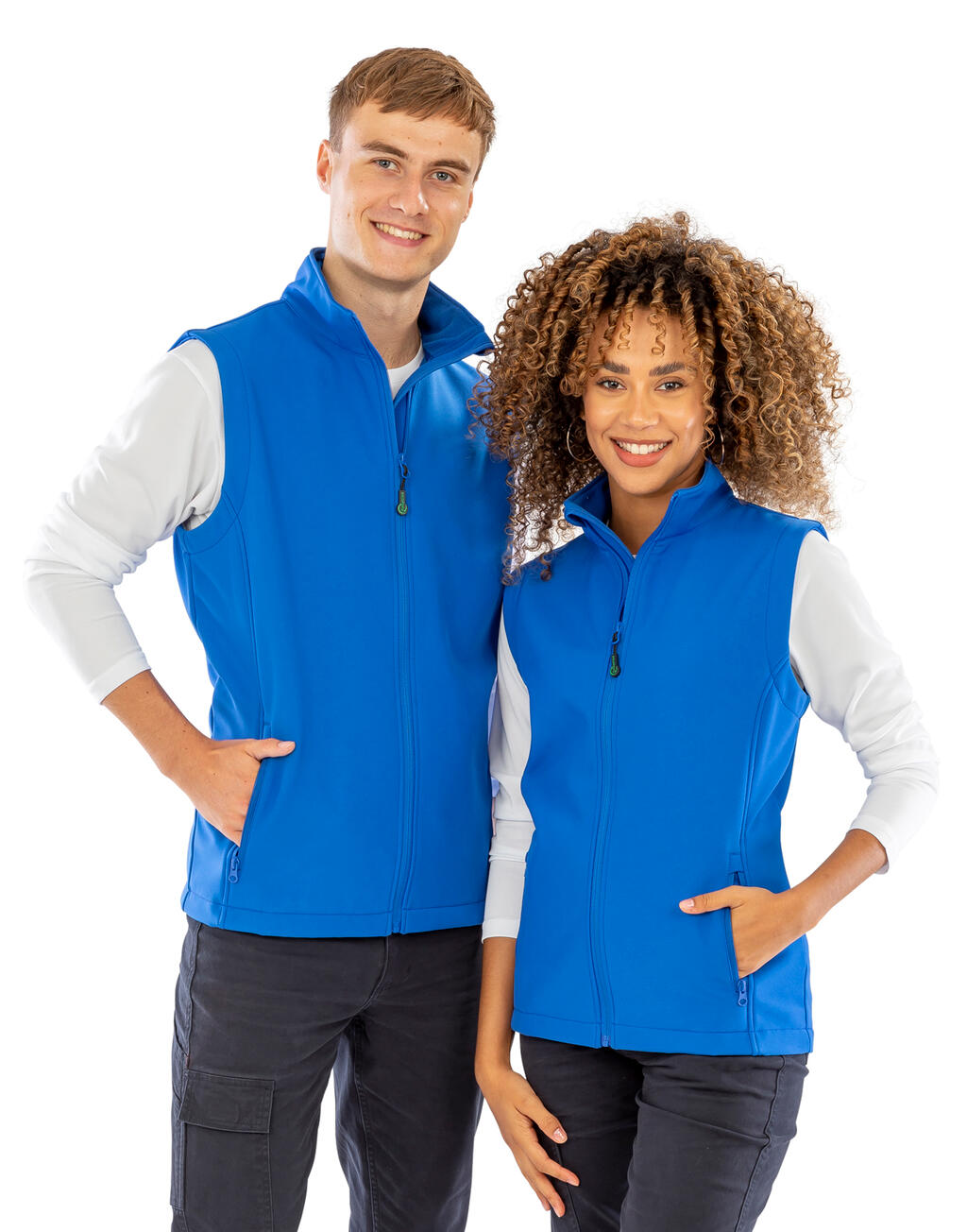 Men's Recycled 2-Layer Printable Softshell B/W - ShirtStore