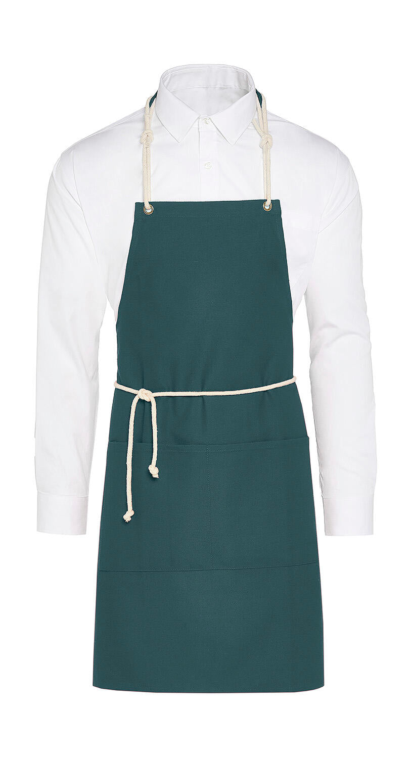 CORSICA - Cord Bib Apron with Pocket - ShirtStore