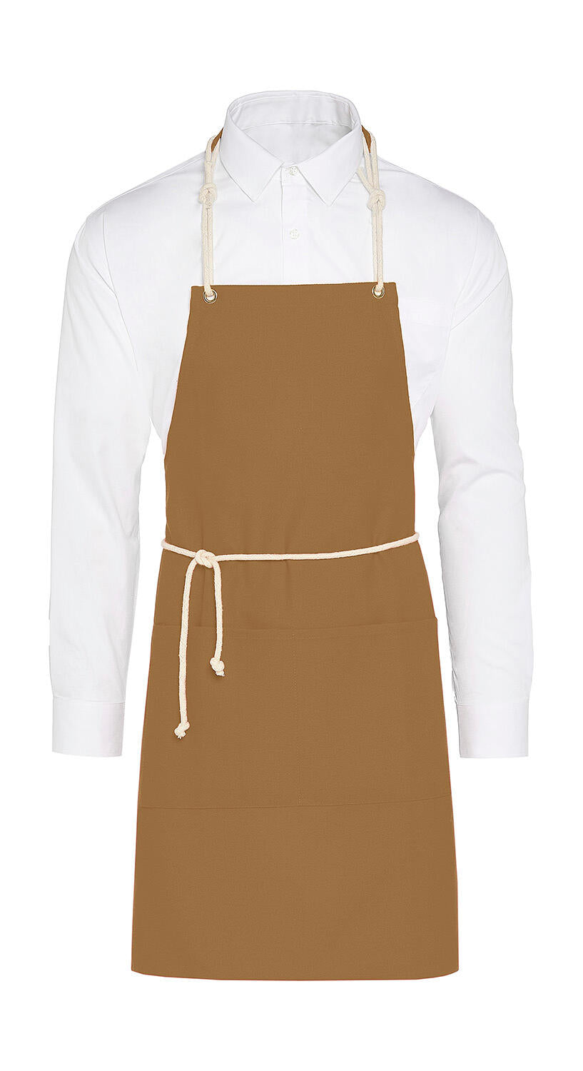 CORSICA - Cord Bib Apron with Pocket - ShirtStore
