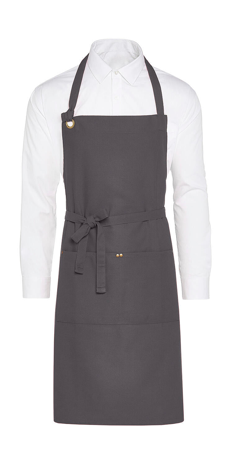 PROVENCE - Eyelet Bib Apron with Pocket - ShirtStore