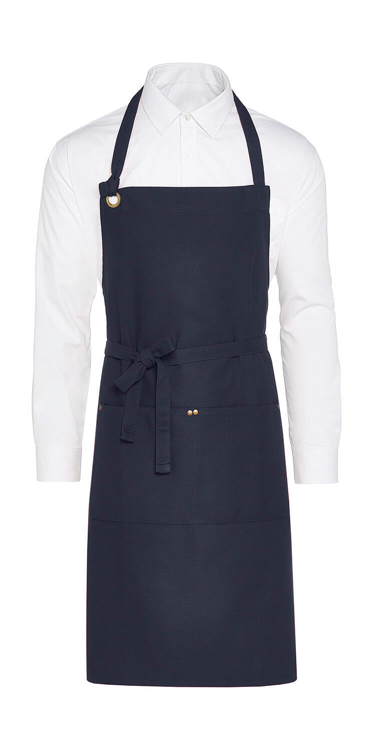PROVENCE - Eyelet Bib Apron with Pocket - ShirtStore