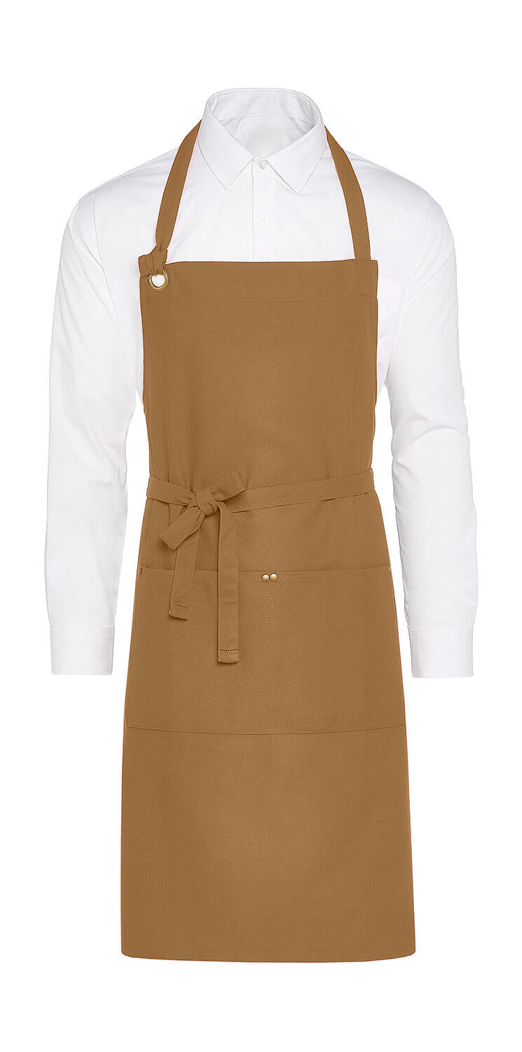 PROVENCE - Eyelet Bib Apron with Pocket - ShirtStore