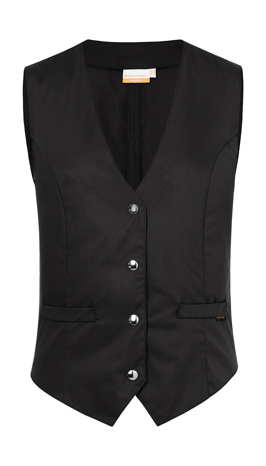 Ladies' Waistcoat Lena in Farbe Black
