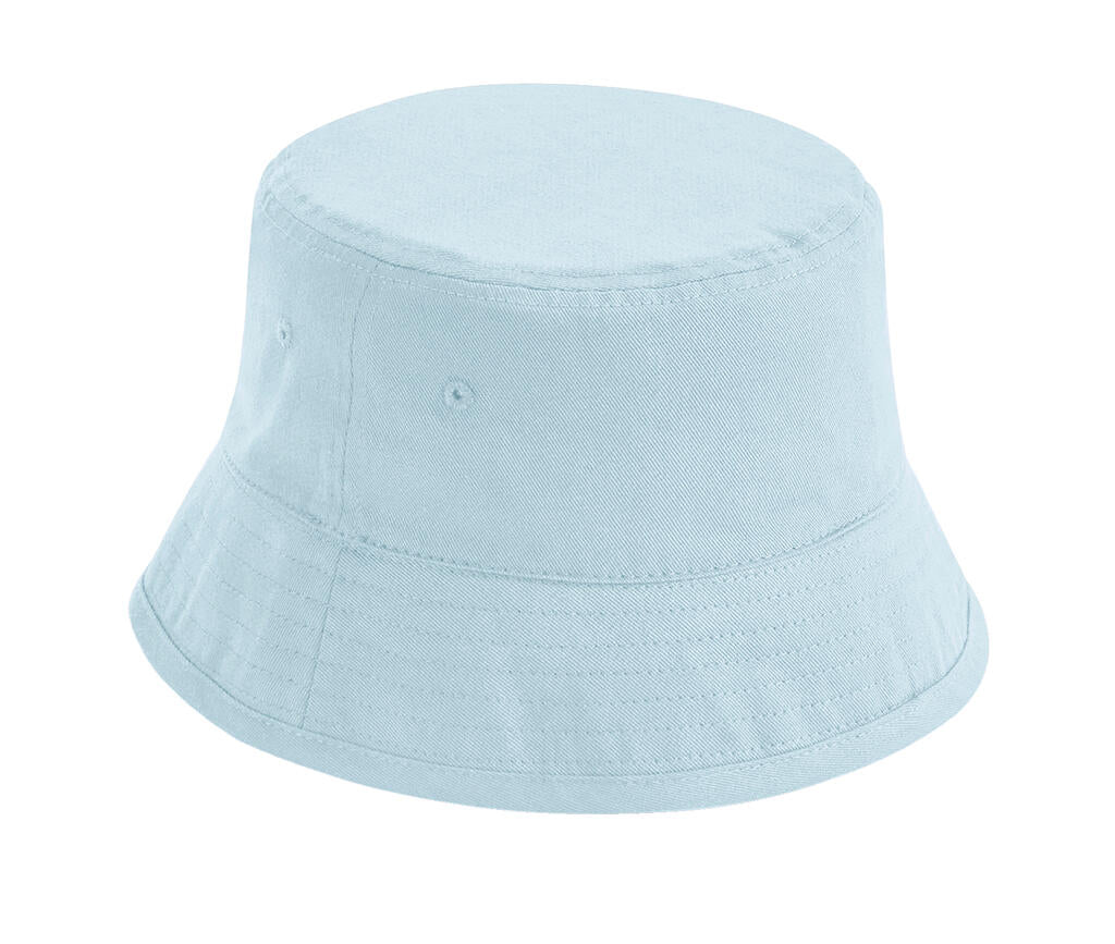 Junior Organic Cotton Bucket Hat in Farbe Powder Blue
