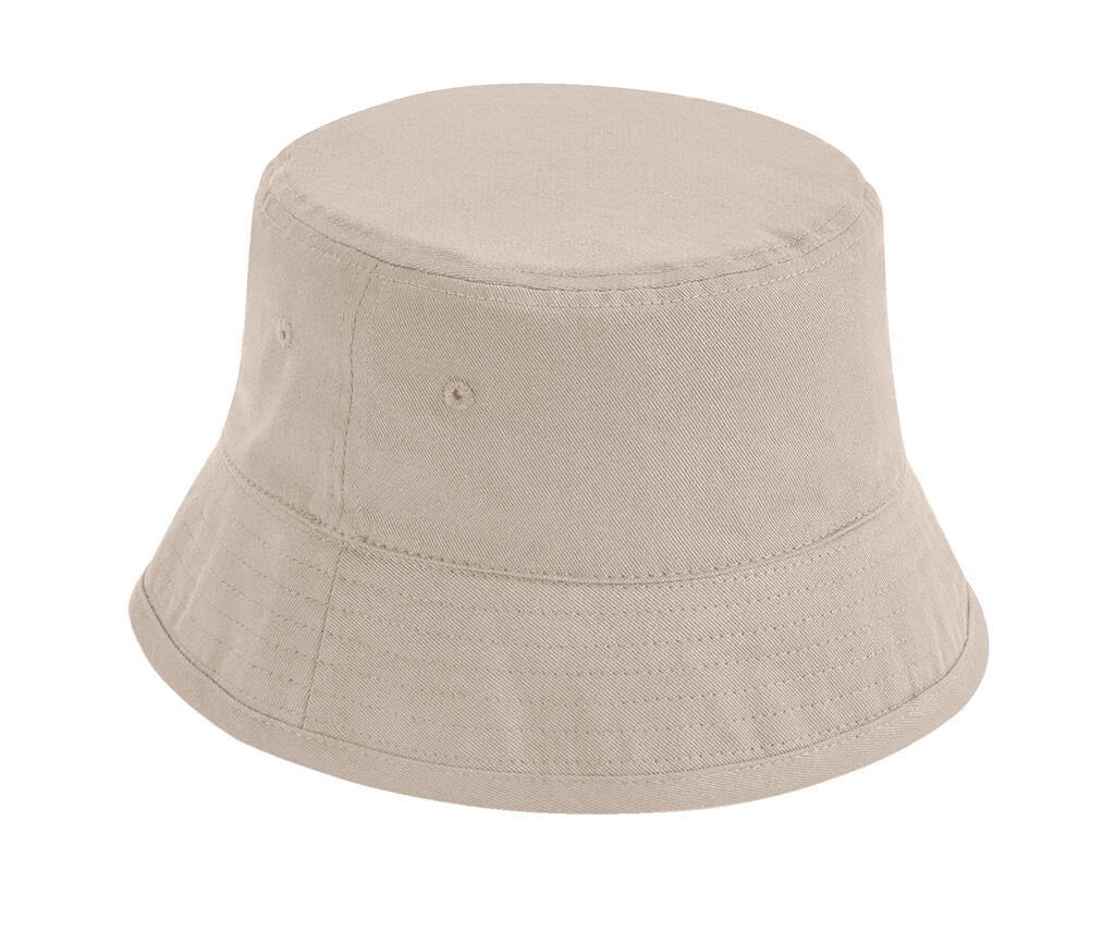 Junior Organic Cotton Bucket Hat in Farbe Sand