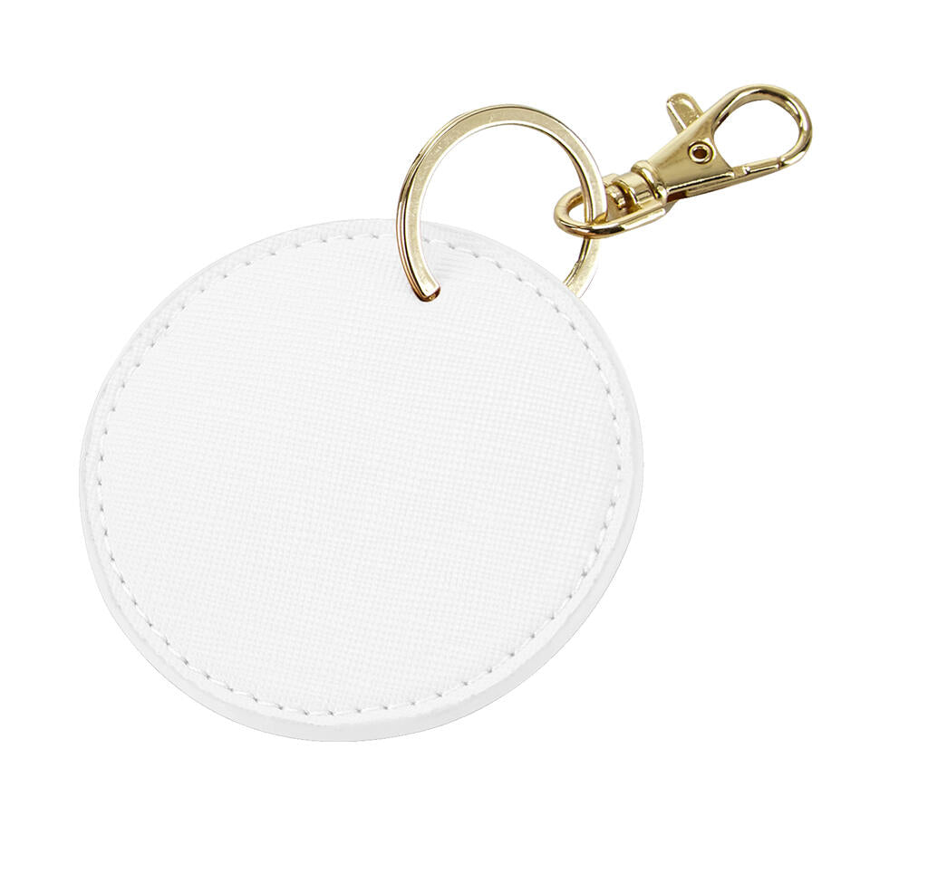 Boutique Circular Key Clip in Farbe Soft White