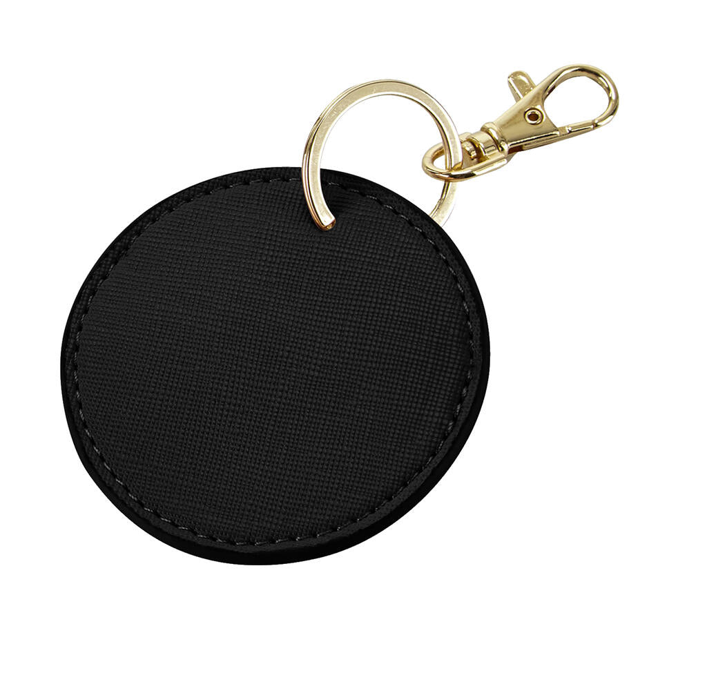 Boutique Circular Key Clip in Farbe Black