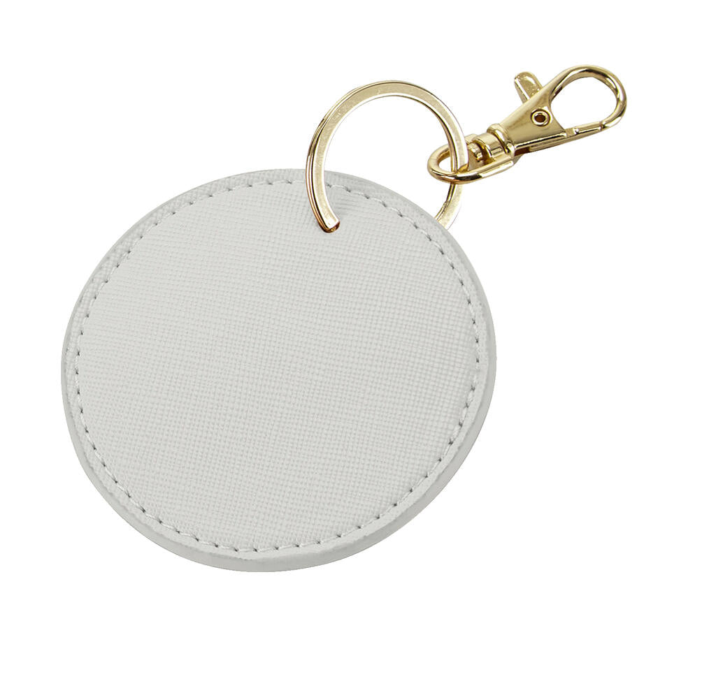 Boutique Circular Key Clip in Farbe Soft Grey