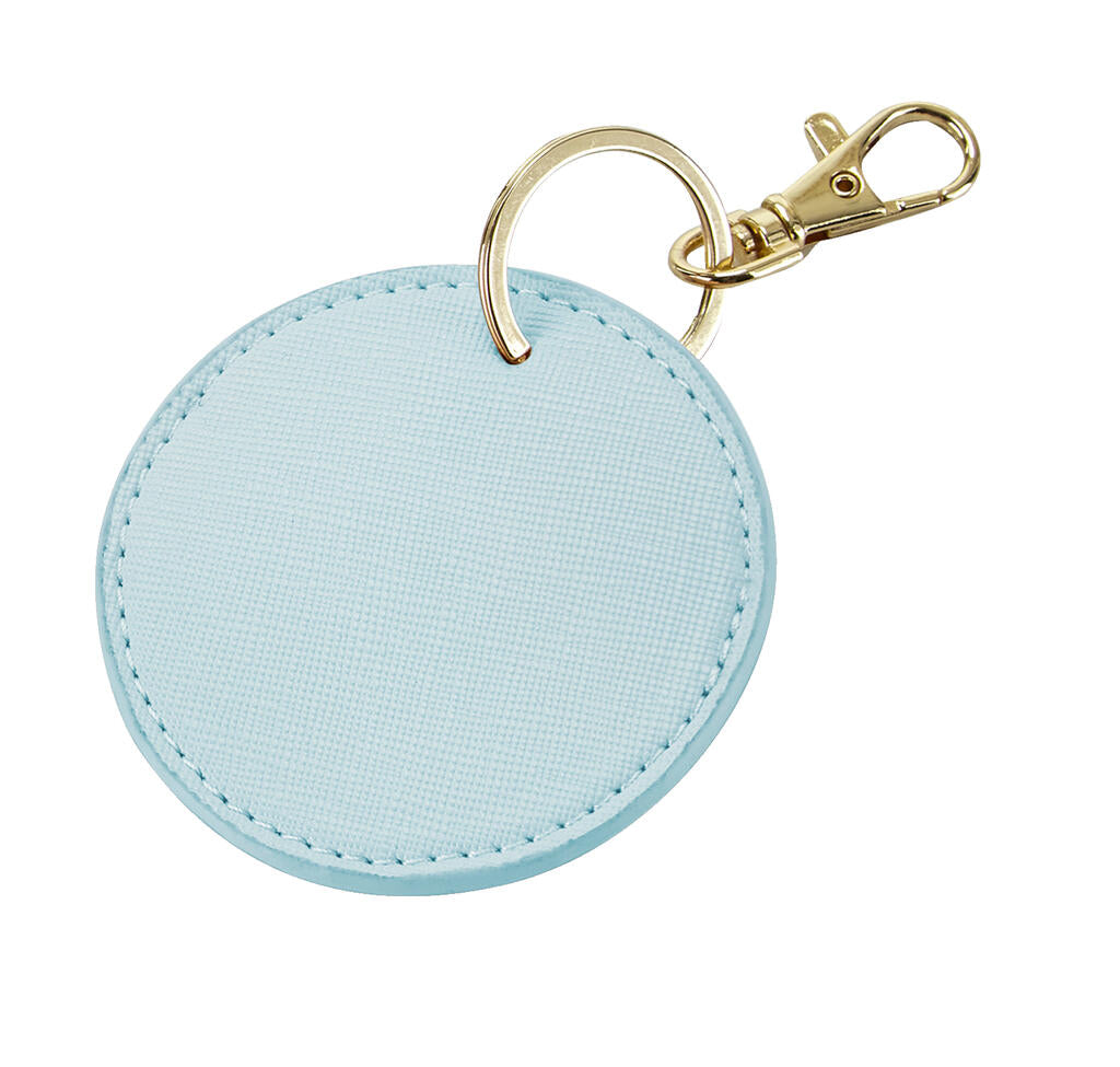 Boutique Circular Key Clip in Farbe Soft Blue
