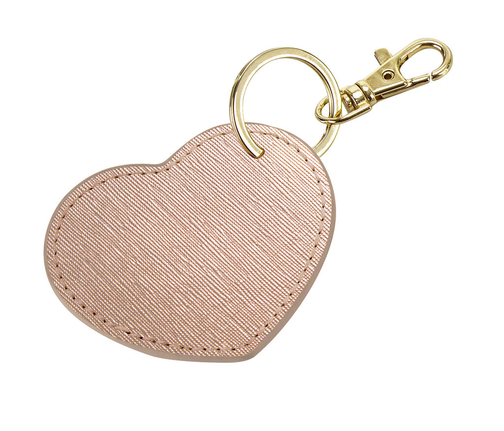 Boutique Heart Key Clip<P/> in Farbe Rose Gold