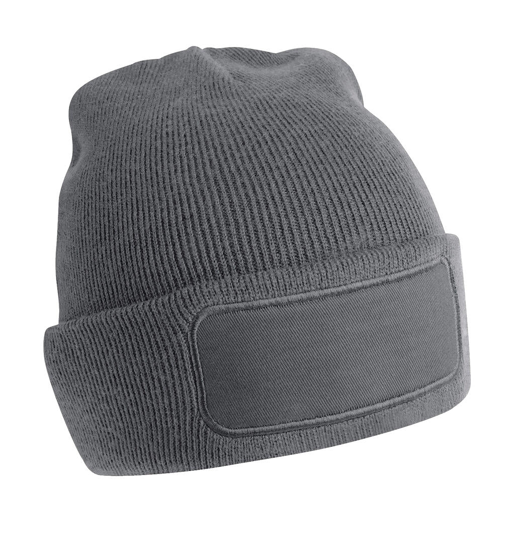 Recycled Original Patch Beanie in Farbe Graphite Grey