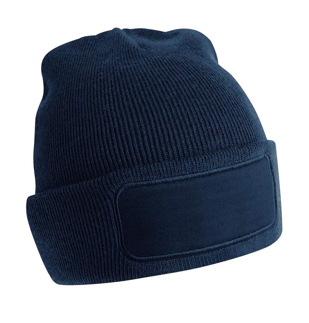 Recycled Original Patch Beanie in Farbe French Navy