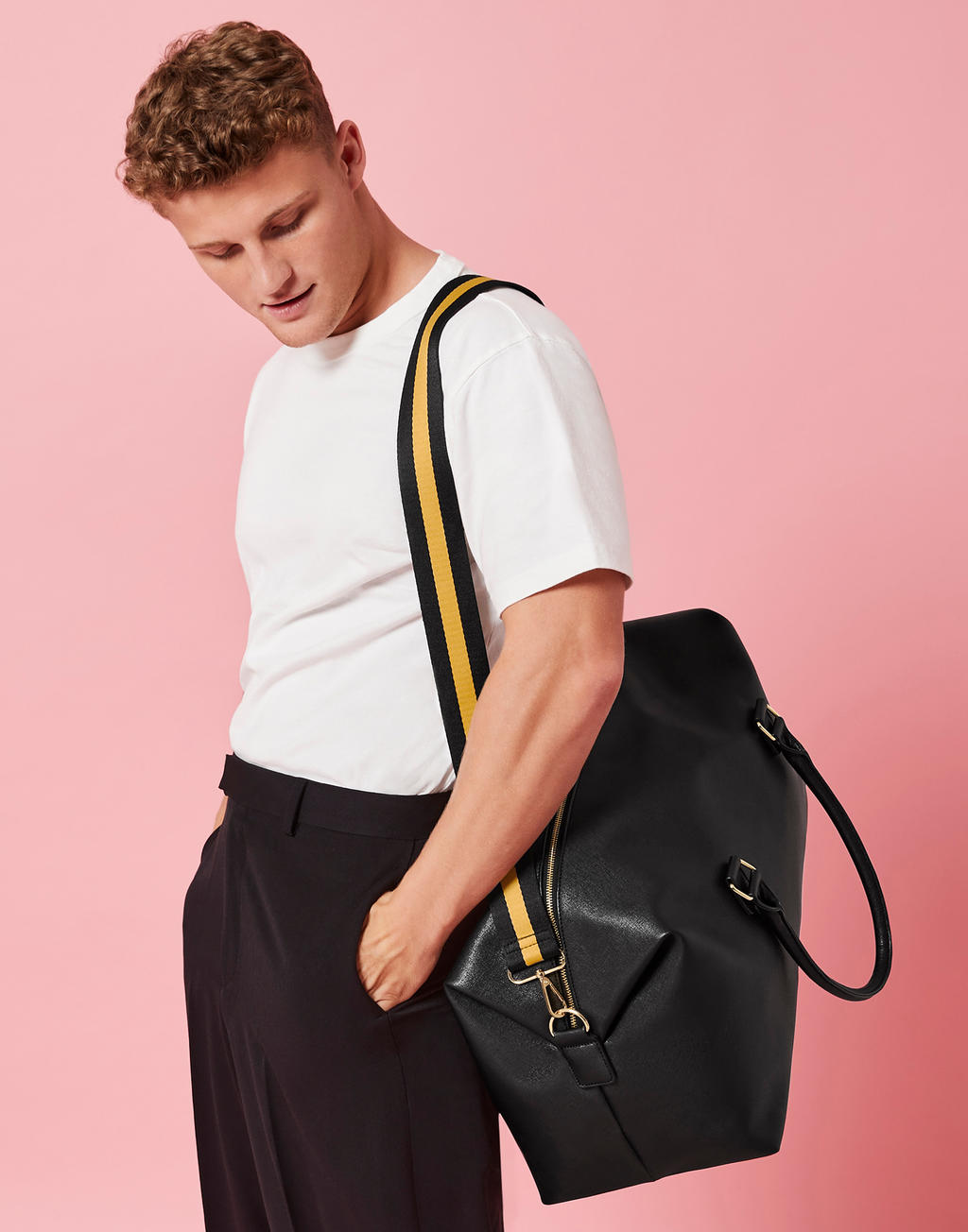 Boutique Weekender in Farbe Black