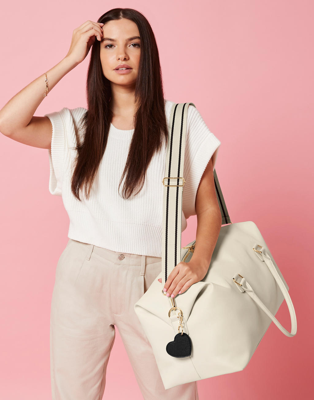 Boutique Weekender in Farbe Black