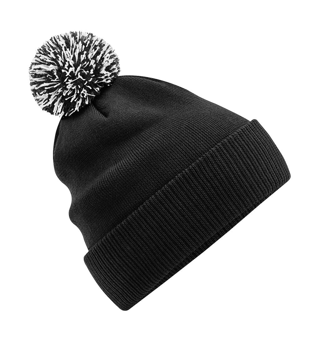 Recycled Snowstar® Beanie in Farbe Black/White