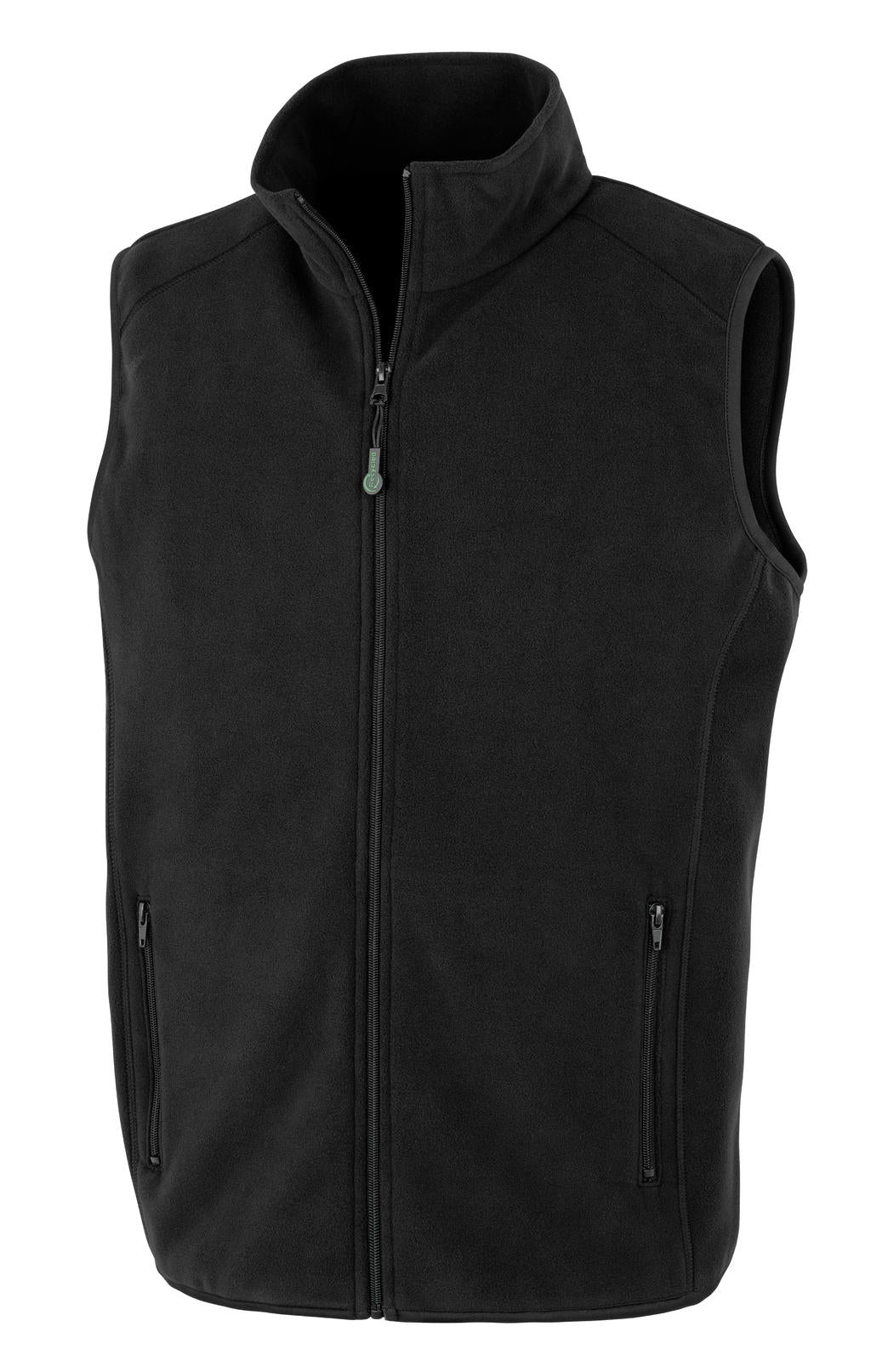 Recycled Fleece Polarthermic Bodywarmer in Farbe Black