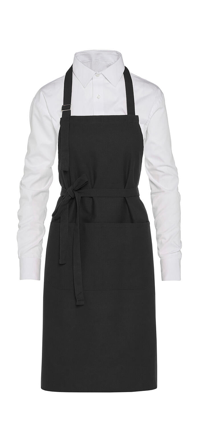 LISBON - Cotton Heavyweight Bib Apron with Pocket - ShirtStore