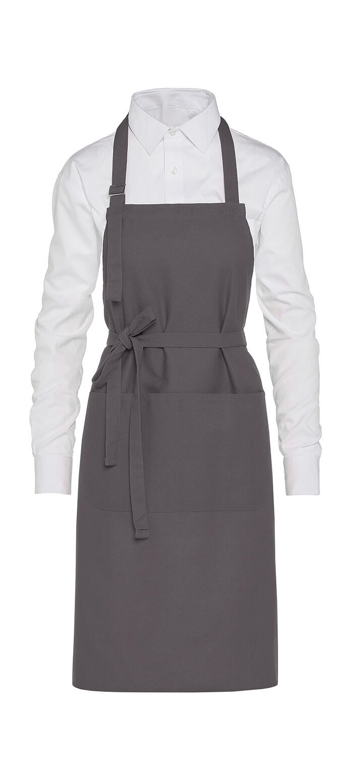 LISBON - Cotton Heavyweight Bib Apron with Pocket - ShirtStore