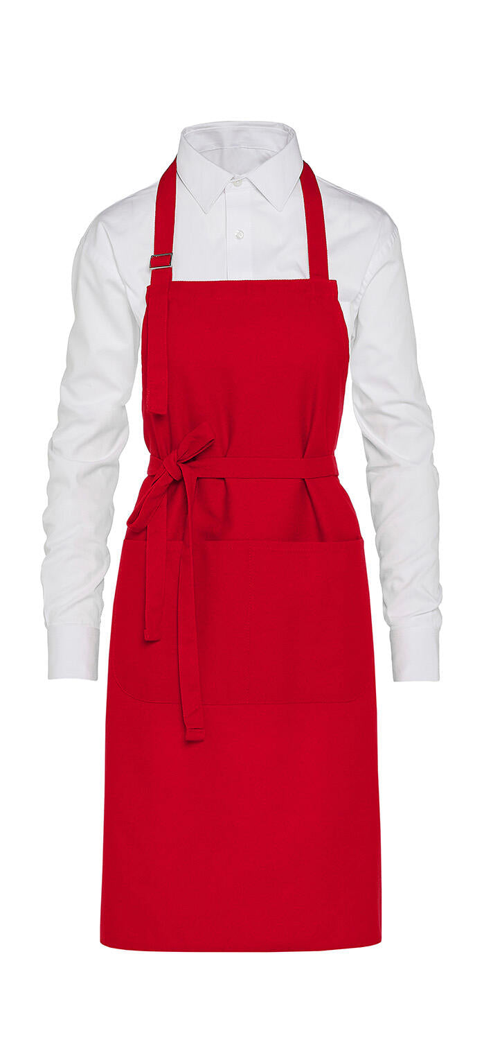 LISBON - Cotton Heavyweight Bib Apron with Pocket - ShirtStore