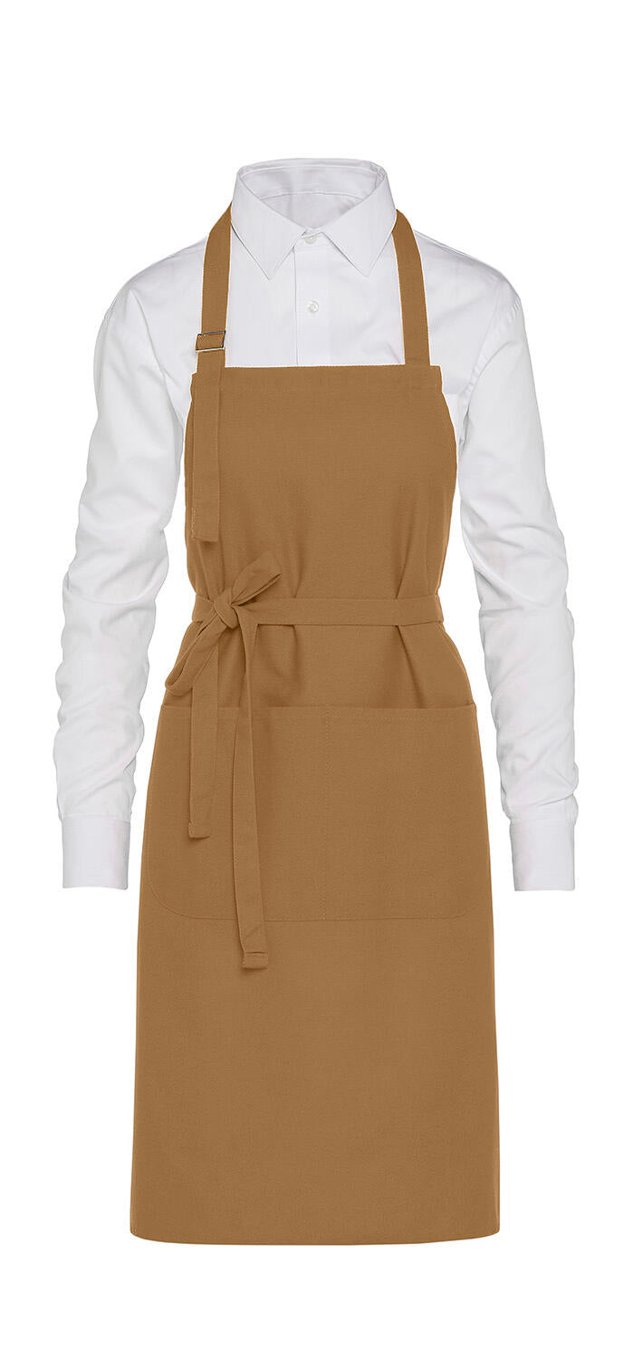 LISBON - Cotton Heavyweight Bib Apron with Pocket - ShirtStore
