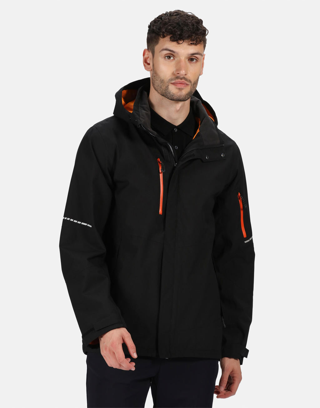 X-Pro Exosphere II Shell Jacket in Farbe Black/Magma