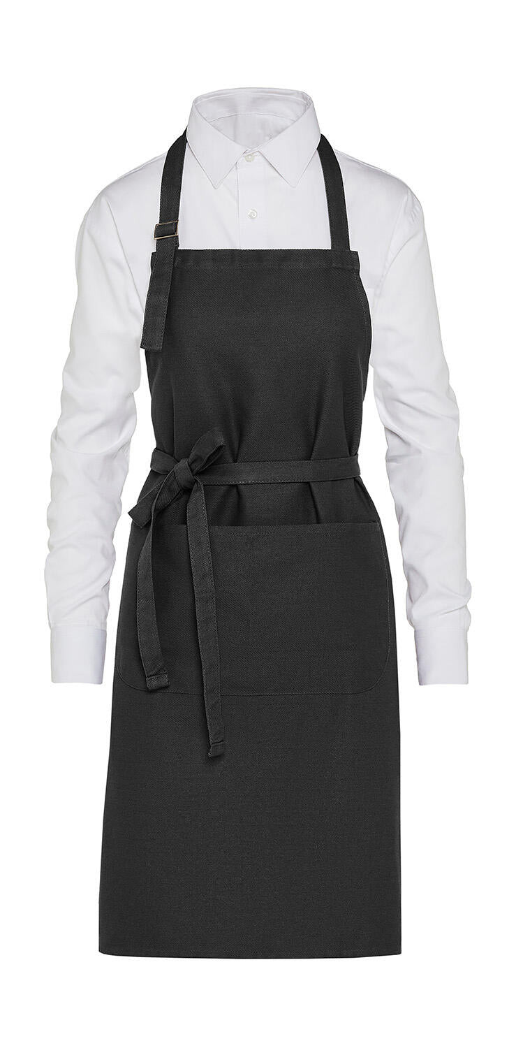LISBON - Organic Heavyweight Bib Apron with Pocket - ShirtStore