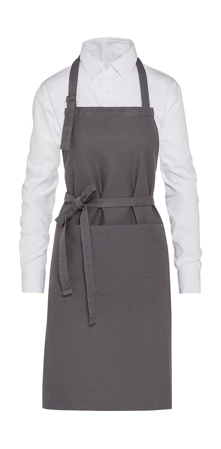 LISBON - Organic Heavyweight Bib Apron with Pocket - ShirtStore