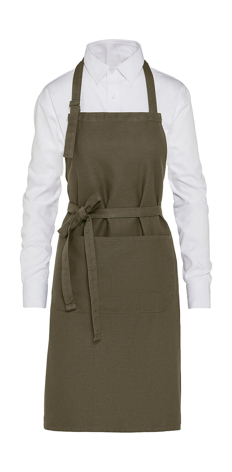 LISBON - Organic Heavyweight Bib Apron with Pocket - ShirtStore