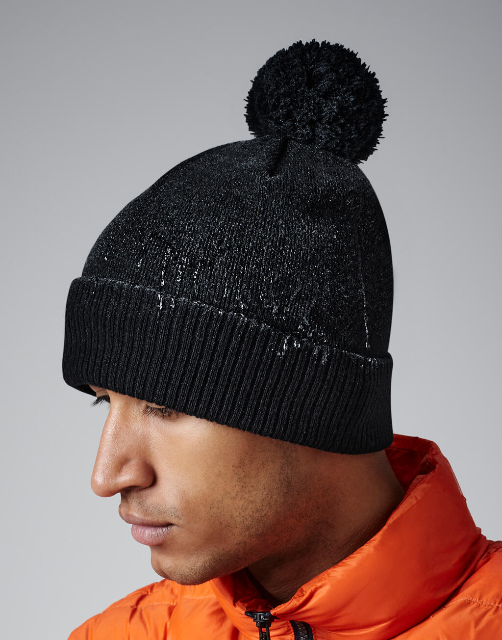 Water Repellent Thermal Snowstar® Beanie in Farbe Black