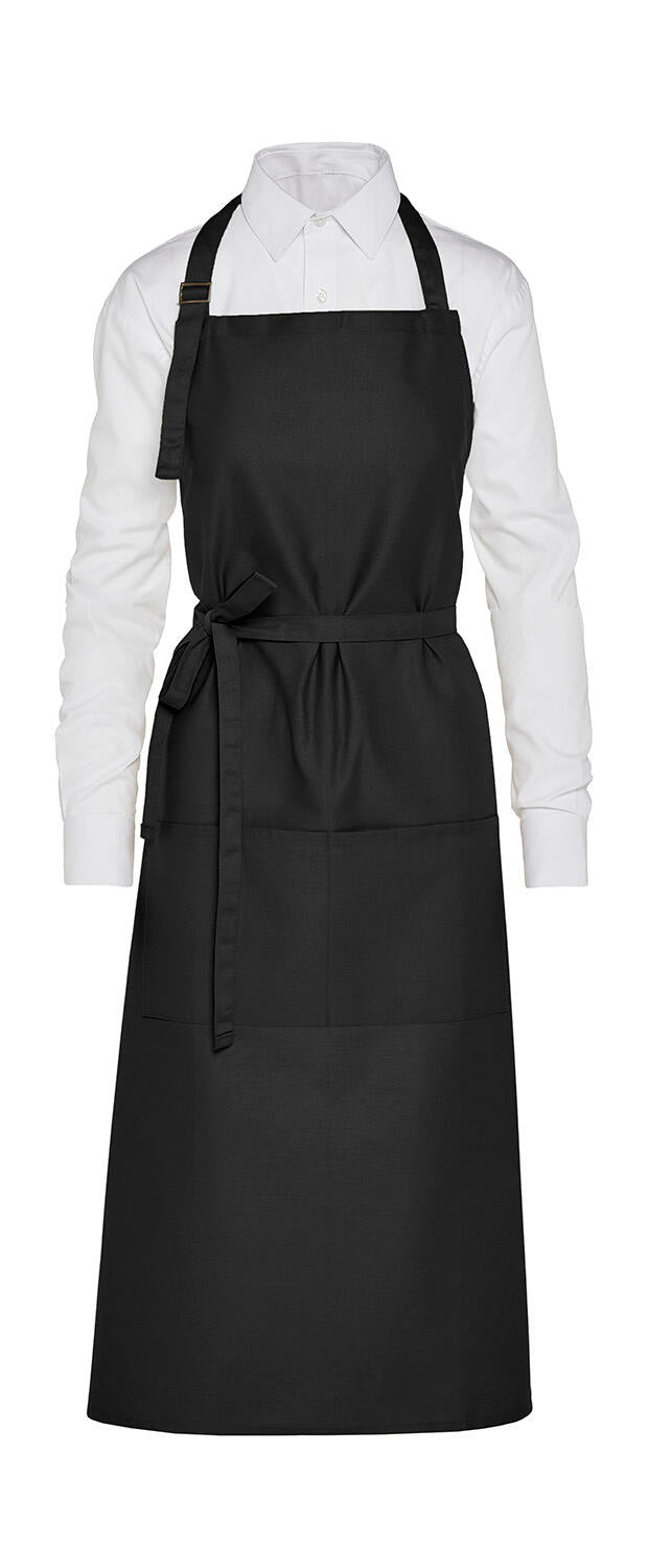 AMSTERDAM - Recycled Bib Apron with Pocket - ShirtStore