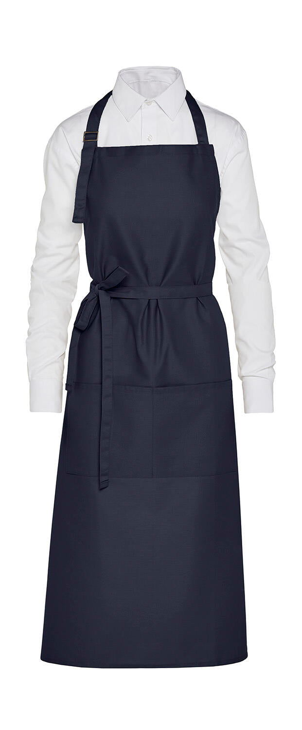 AMSTERDAM - Recycled Bib Apron with Pocket - ShirtStore