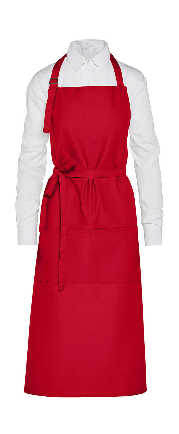 AMSTERDAM - Recycled Bib Apron with Pocket - ShirtStore
