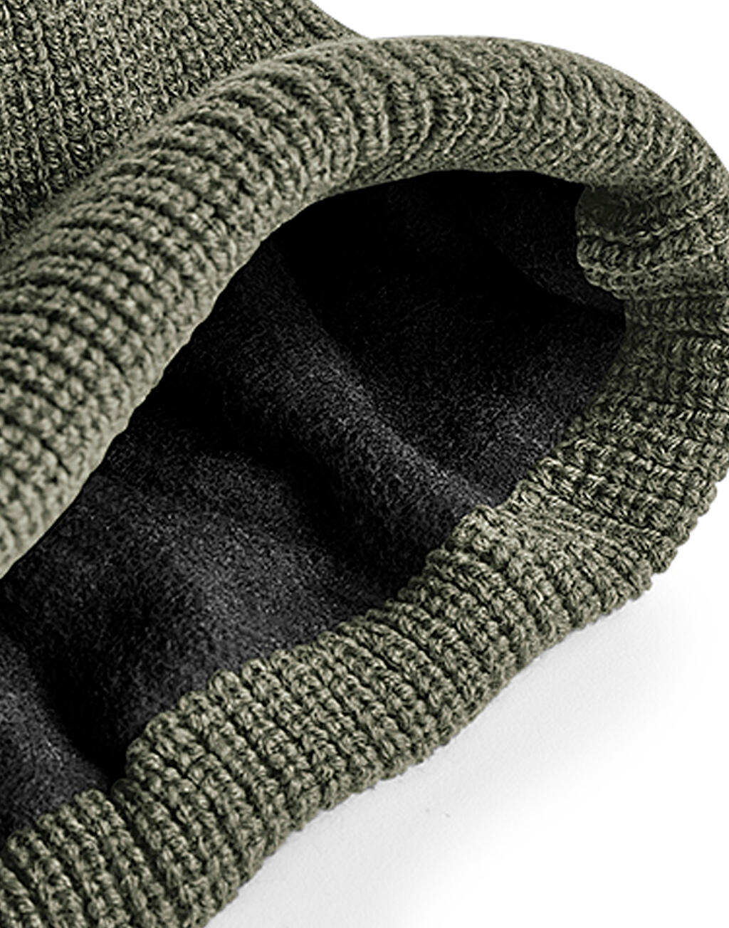 Thermal Elements Beanie in Farbe Black